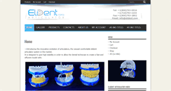 Desktop Screenshot of elident.com